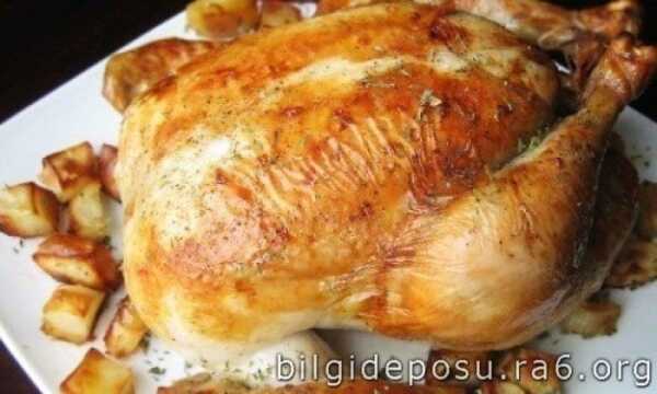 Fırında tavuk kızartması malzemeleri ve yapılışı