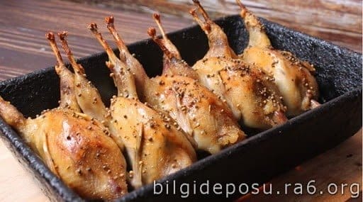 Fırında Bıldırcın Tarifi