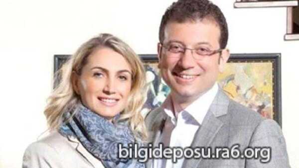 Ekrem İmamoğlu ve Eşi Dilek İmamoğlu