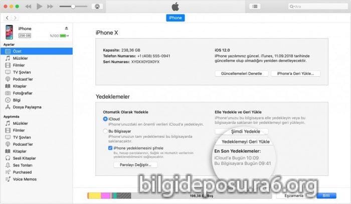 iphone yedekleme nasil yapilir - Bilgideposu