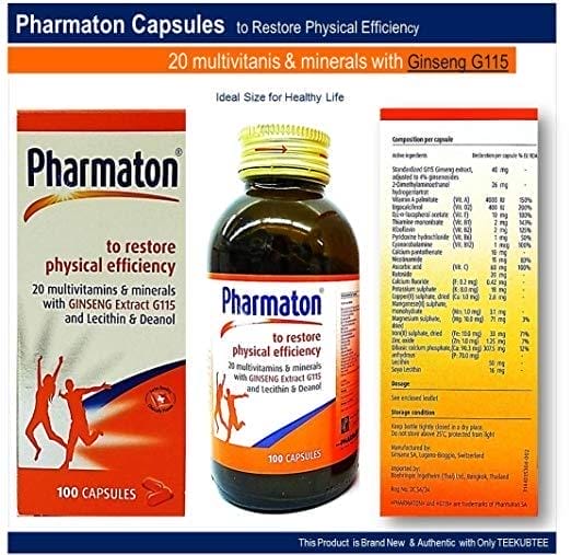 pharmatonun icindekiler pharmatonun faydalari - Bilgideposu